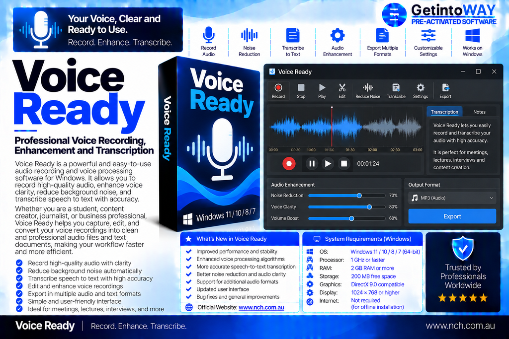 Voice Ready 1.0.2 Voice Ready Pre-Activated