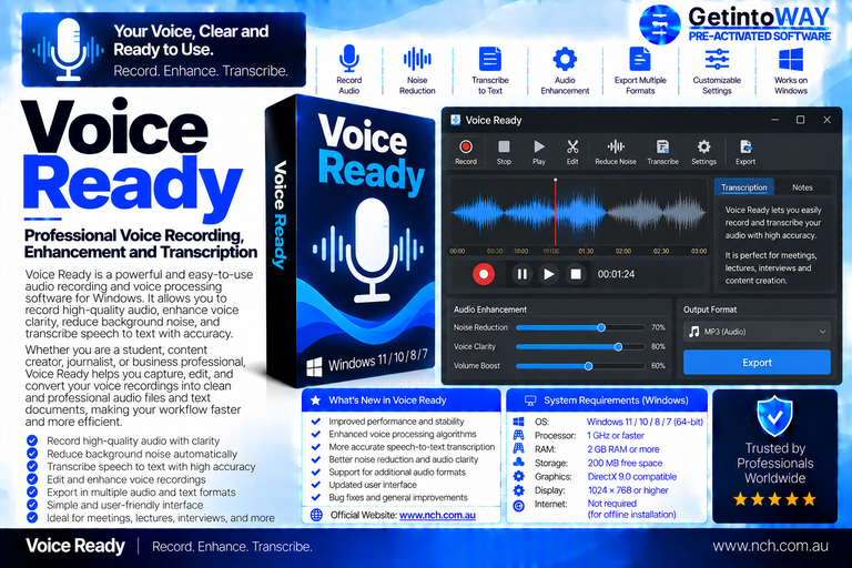 Voice Ready Pre-Activated